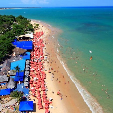 De Frente Pra Praia Apartamento Da Cris Taperapua - Condominio America Praia Flat ปอร์โตเซกูโร ภายนอก รูปภาพ