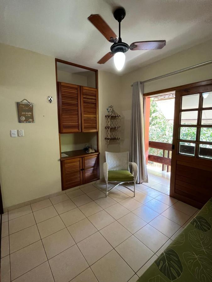 De Frente Pra Praia Apartamento Da Cris Taperapua - Condominio America Praia Flat ปอร์โตเซกูโร ภายนอก รูปภาพ