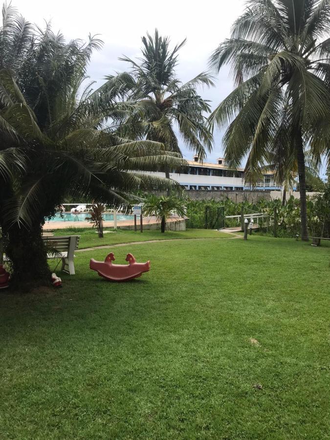 De Frente Pra Praia Apartamento Da Cris Taperapua - Condominio America Praia Flat ปอร์โตเซกูโร ภายนอก รูปภาพ
