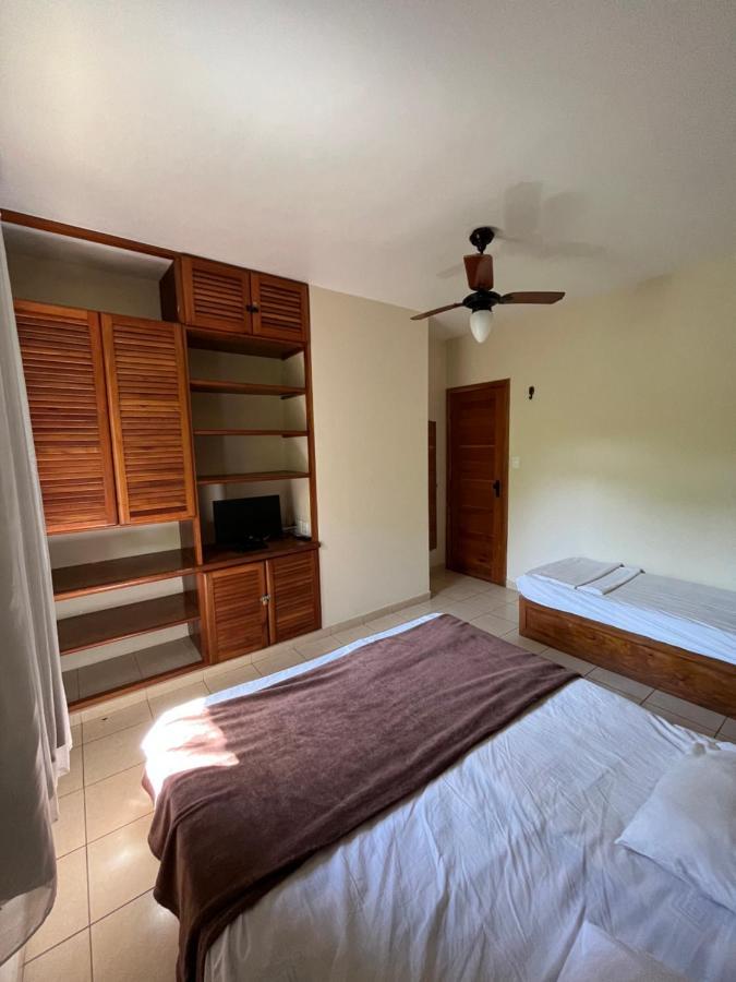 De Frente Pra Praia Apartamento Da Cris Taperapua - Condominio America Praia Flat ปอร์โตเซกูโร ภายนอก รูปภาพ