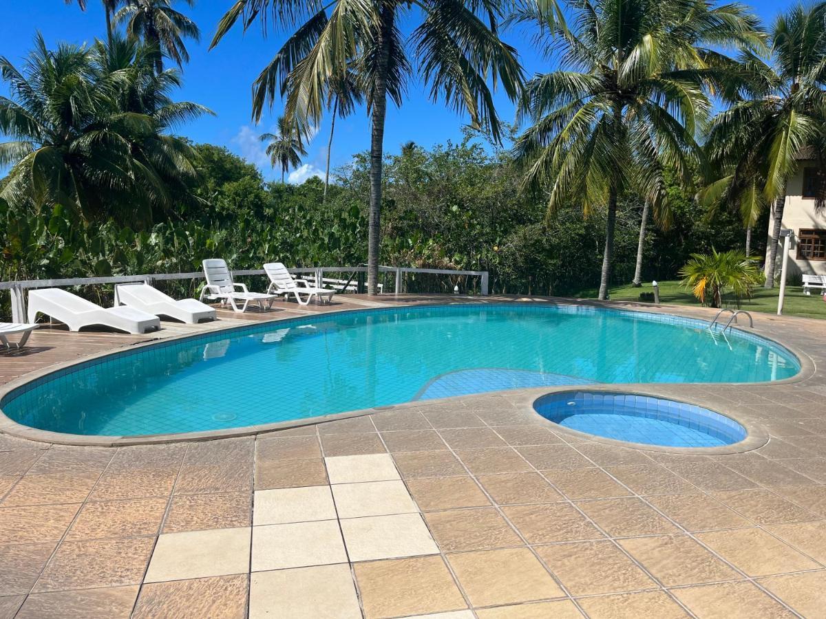 De Frente Pra Praia Apartamento Da Cris Taperapua - Condominio America Praia Flat ปอร์โตเซกูโร ภายนอก รูปภาพ